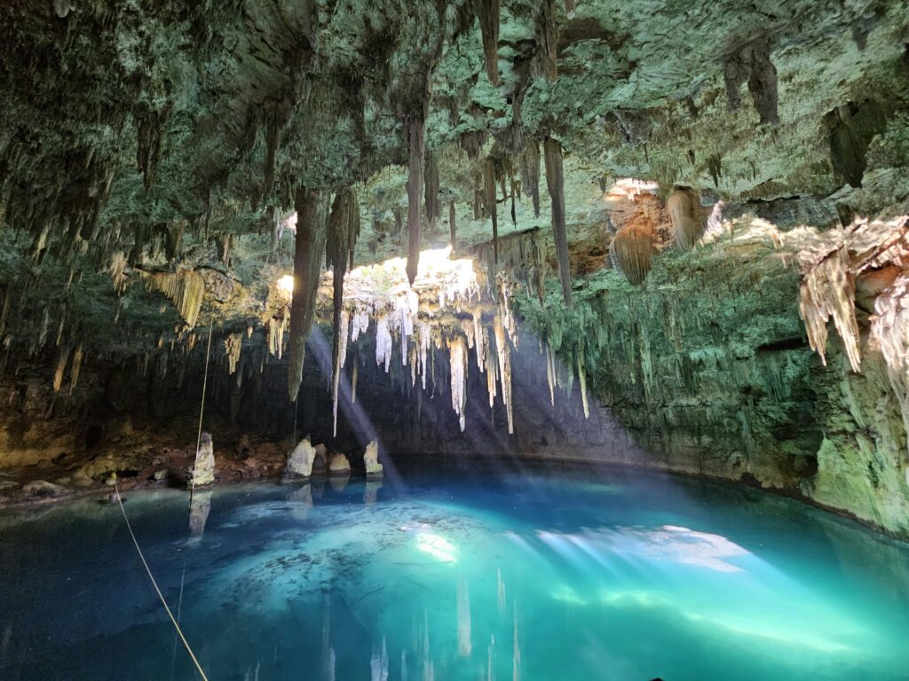 Mexico cenote to show a cenote for your mexico itinerary